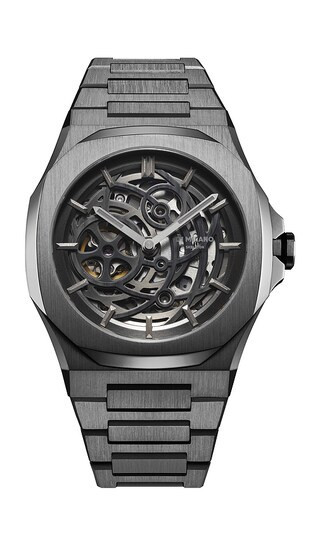 D1 Milano Skeleton Bracelet 41.5mm Watch in Black. | Revolve Clothing (Global)