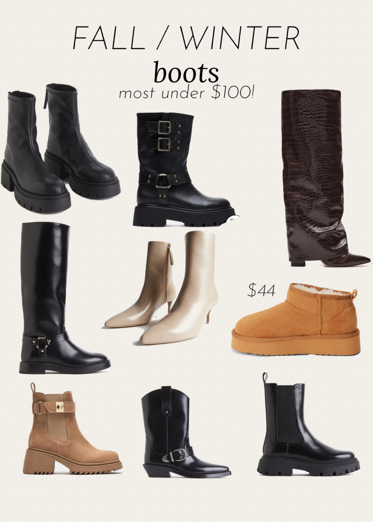 Boots for fall and winter 2023! Most under $100! 

#LTKstyletip #LTKfindsunder100 #LTKshoecrush