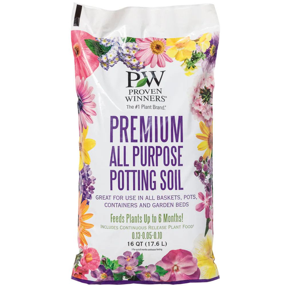 Proven Winners All Purpose Potting Soil 16 qt one_size | 3101012.Q16P | Lowe's