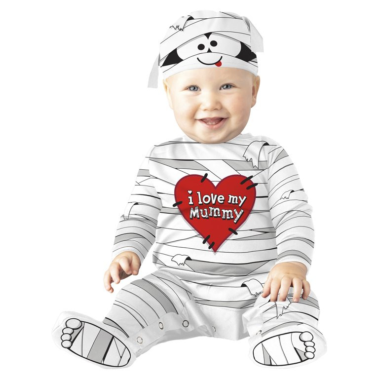 Mummy Halloween Costume for Infant, Size 0-6M, by Way to Celebrate | Walmart (US)