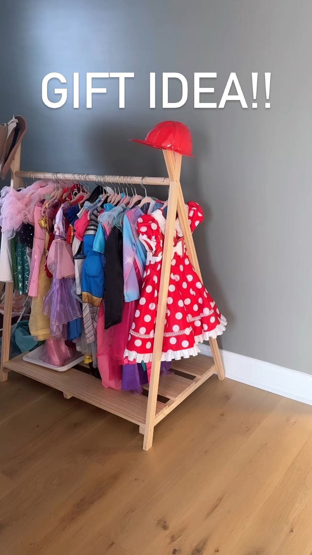 Christmas gift idea for kids! Dress up clothing rack, hangers and play dresses 

#LTKSaleAlert #LTKGiftGuide #LTKWatchNow