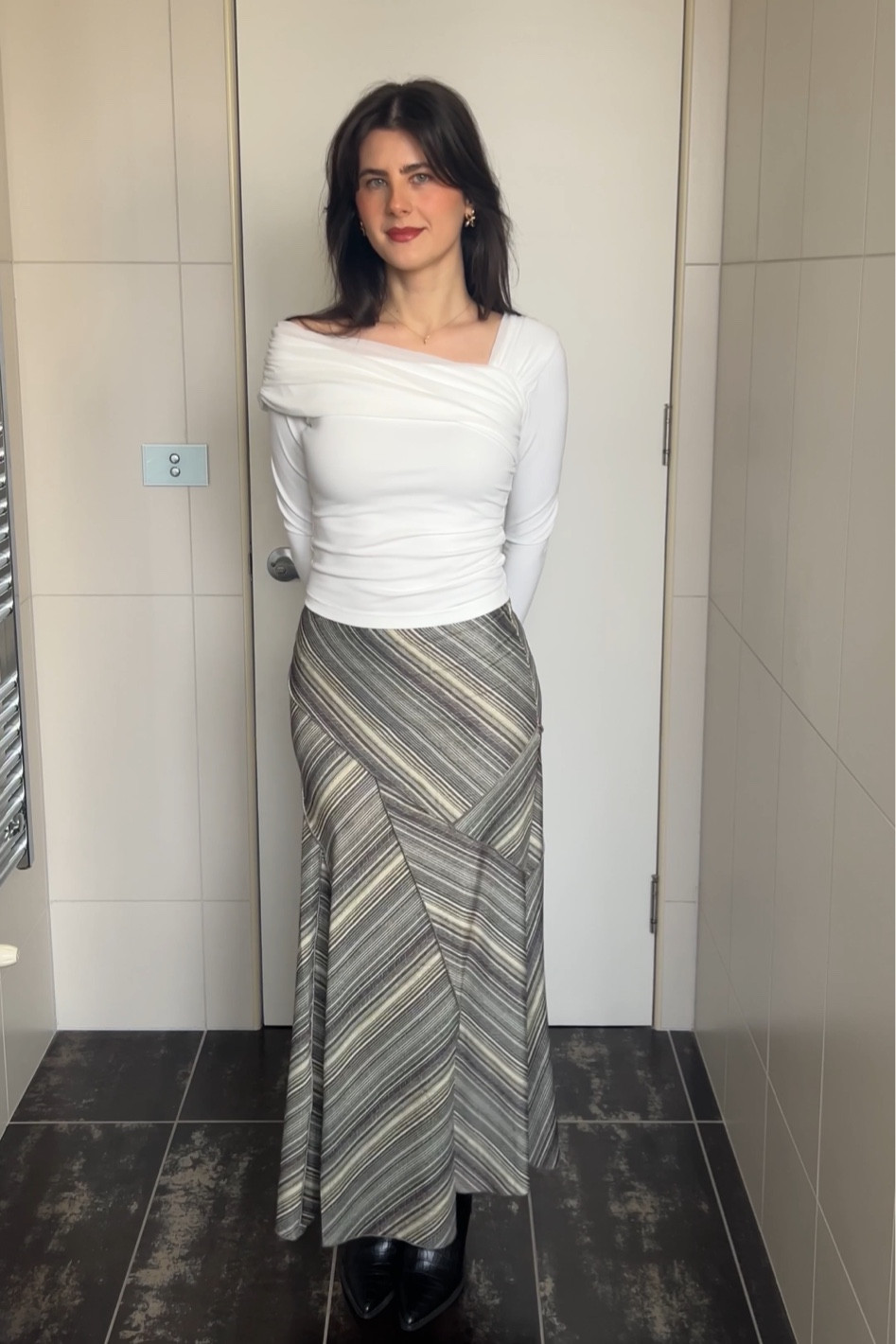 Top + skirt linked exact
Boots old glassons 

#LTKaustralia #LTKspring