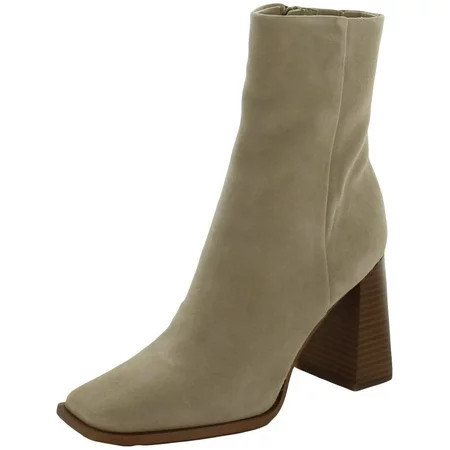 Sam Edelman Womens Ivette Suede Square Toe Ankle Boots | Walmart (US)
