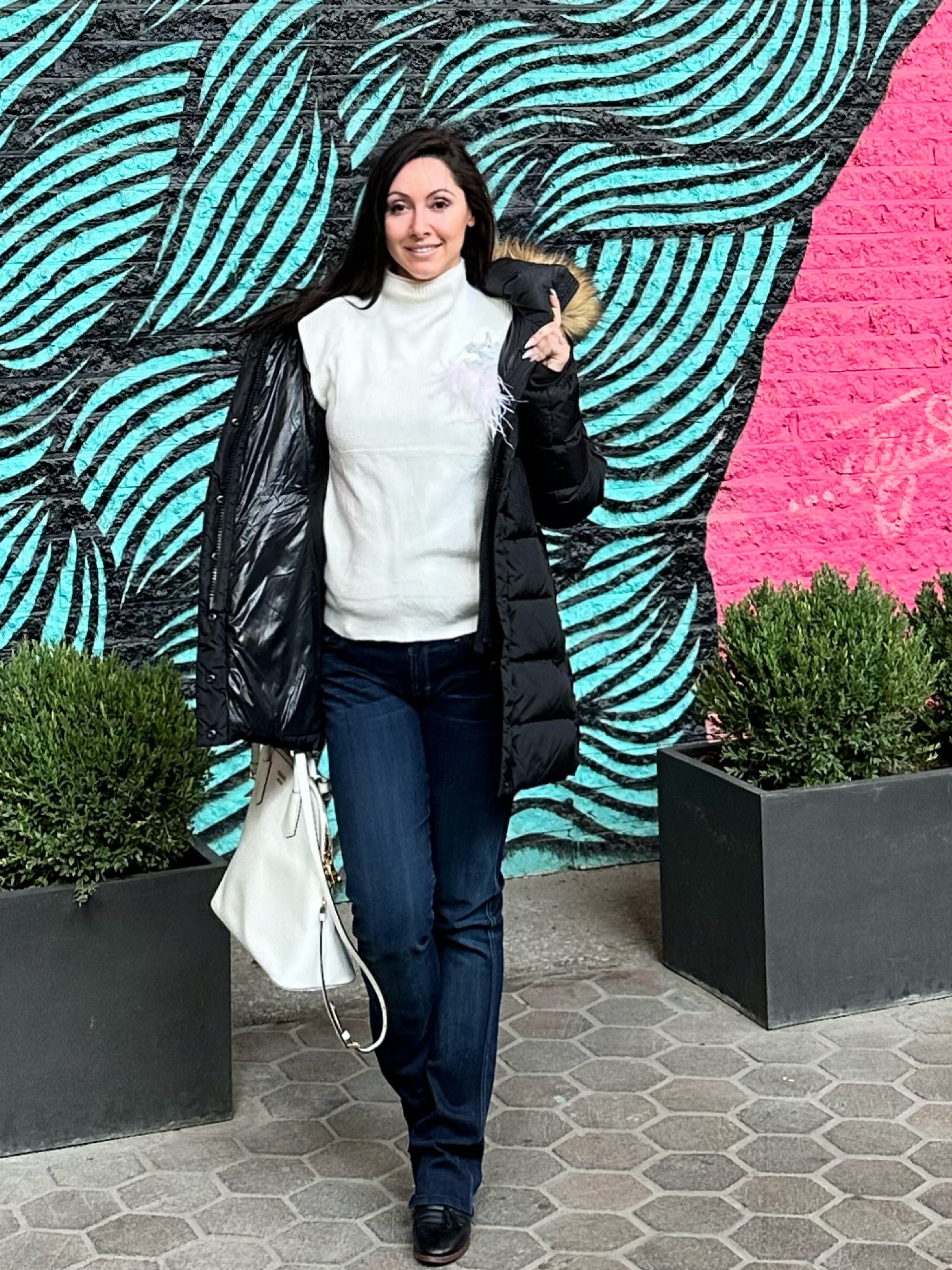 My jeans are on supper sale! 
I also got this really cute sweater but it is sleeveless so I put a long sleeve t-shirt under it to make it winter appropriate . 

#LTKfindsunder50 #LTKstyletip #LTKsalealert