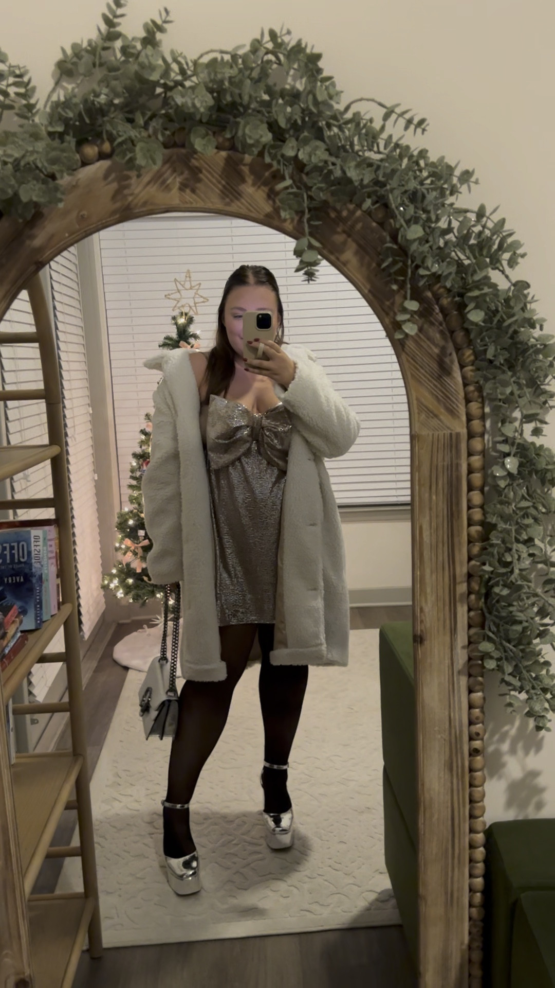 Holiday party outfit inspo!! Size xxl dress and xl coat

#LTKHoliday #LTKstyletip #LTKplussize