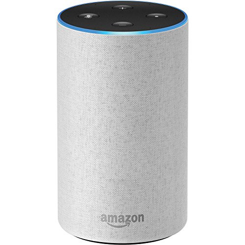 Echo (2nd Generation) with improved sound, powered by Dolby, and a new design – Sandstone Fabric | Amazon (US)
