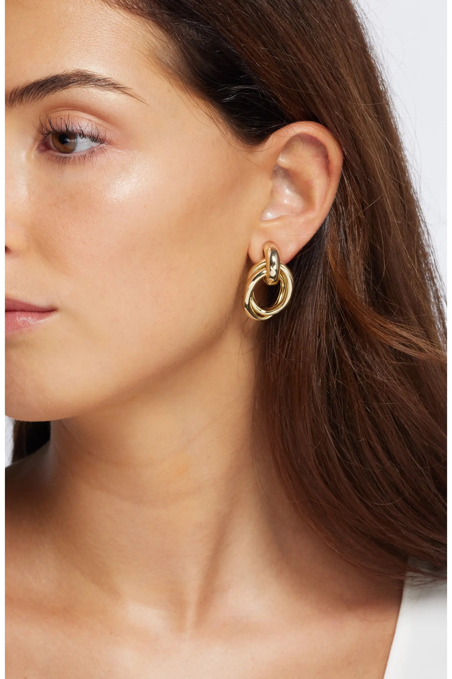 Nordstrom Frontal Double Hoop Earrings (Women) | Nordstrom | Nordstrom