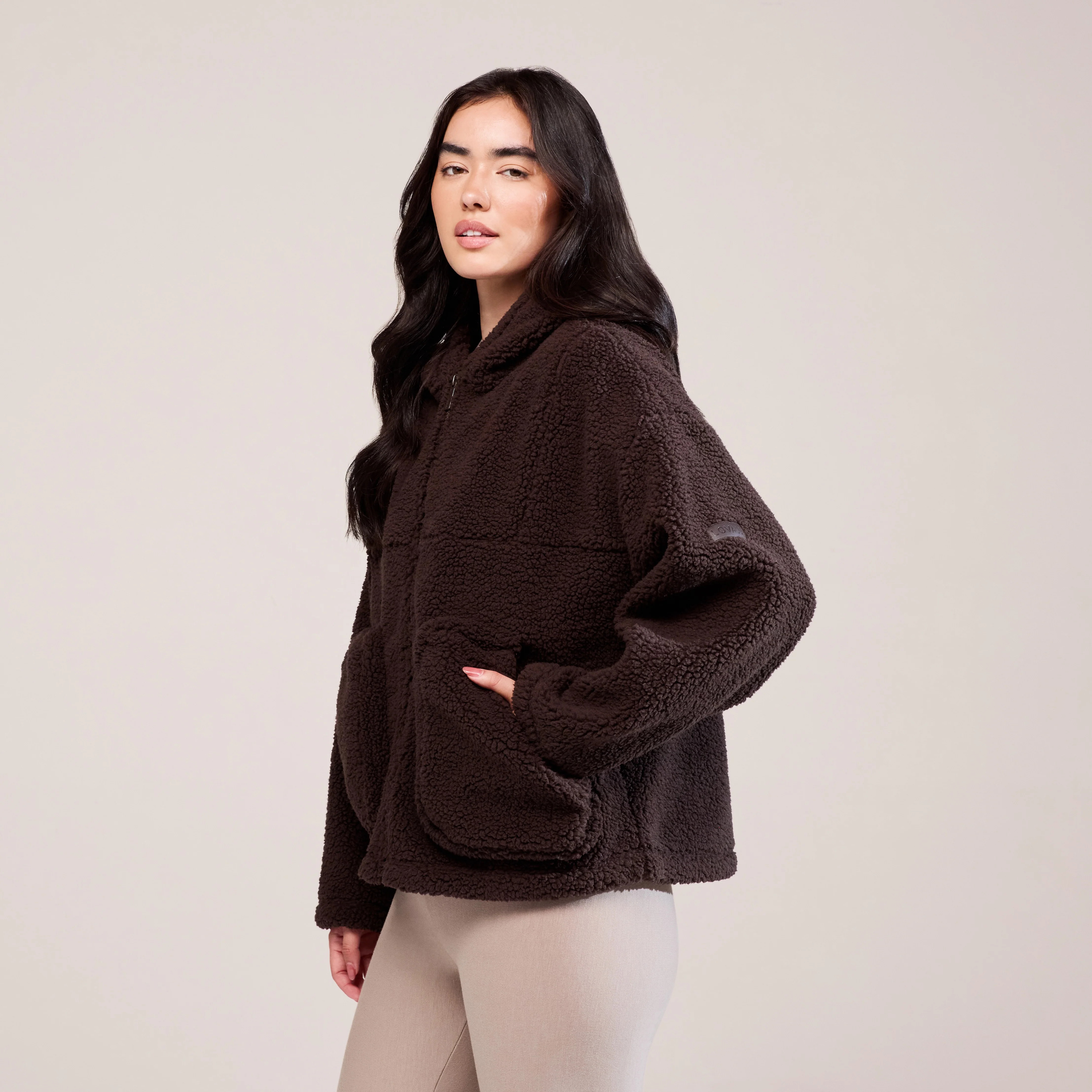 Borg Fleece - Espresso Brown | LOVALL