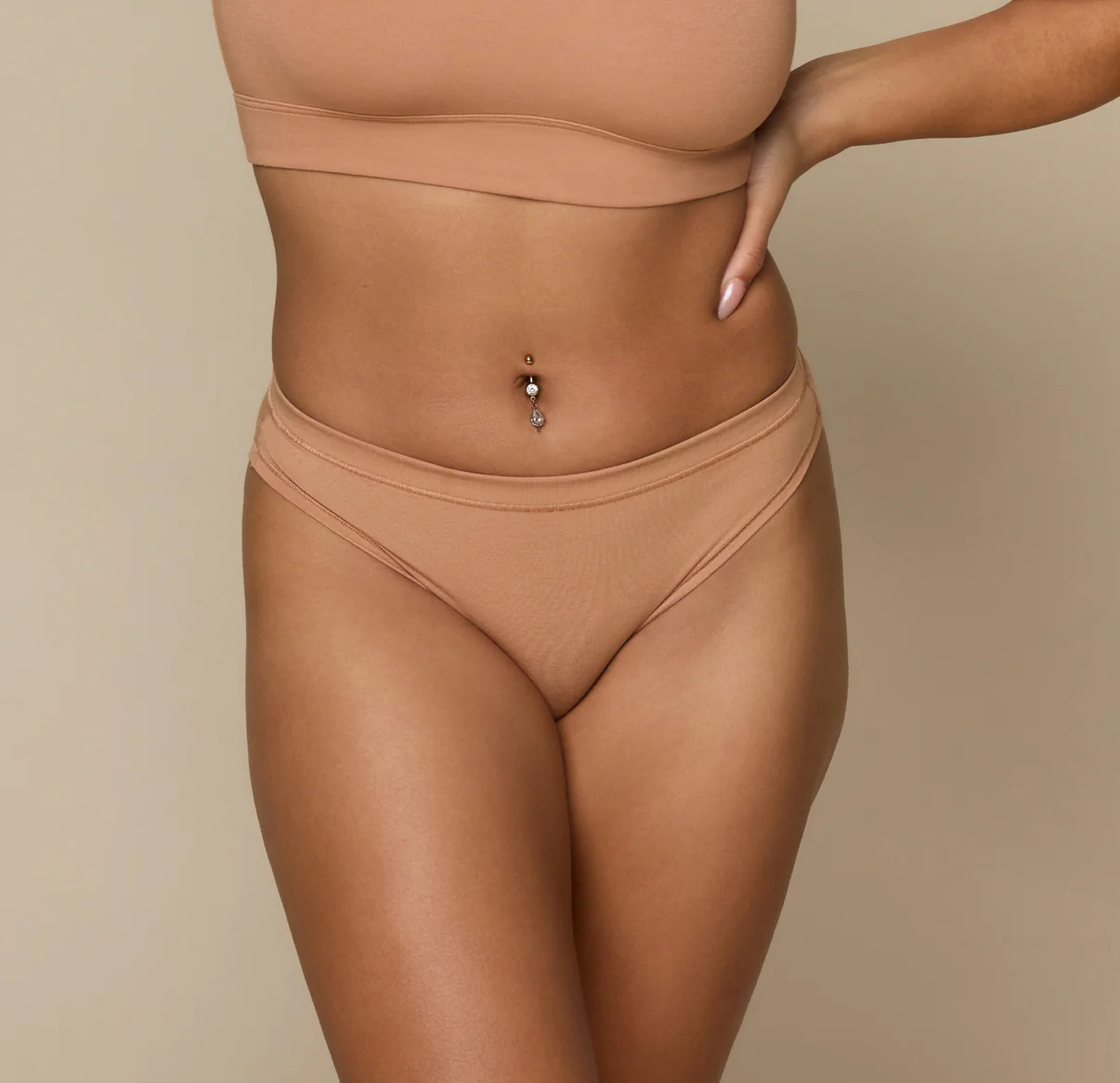 Cloud Cotton Bikini - Heather Grey | Harper Wilde