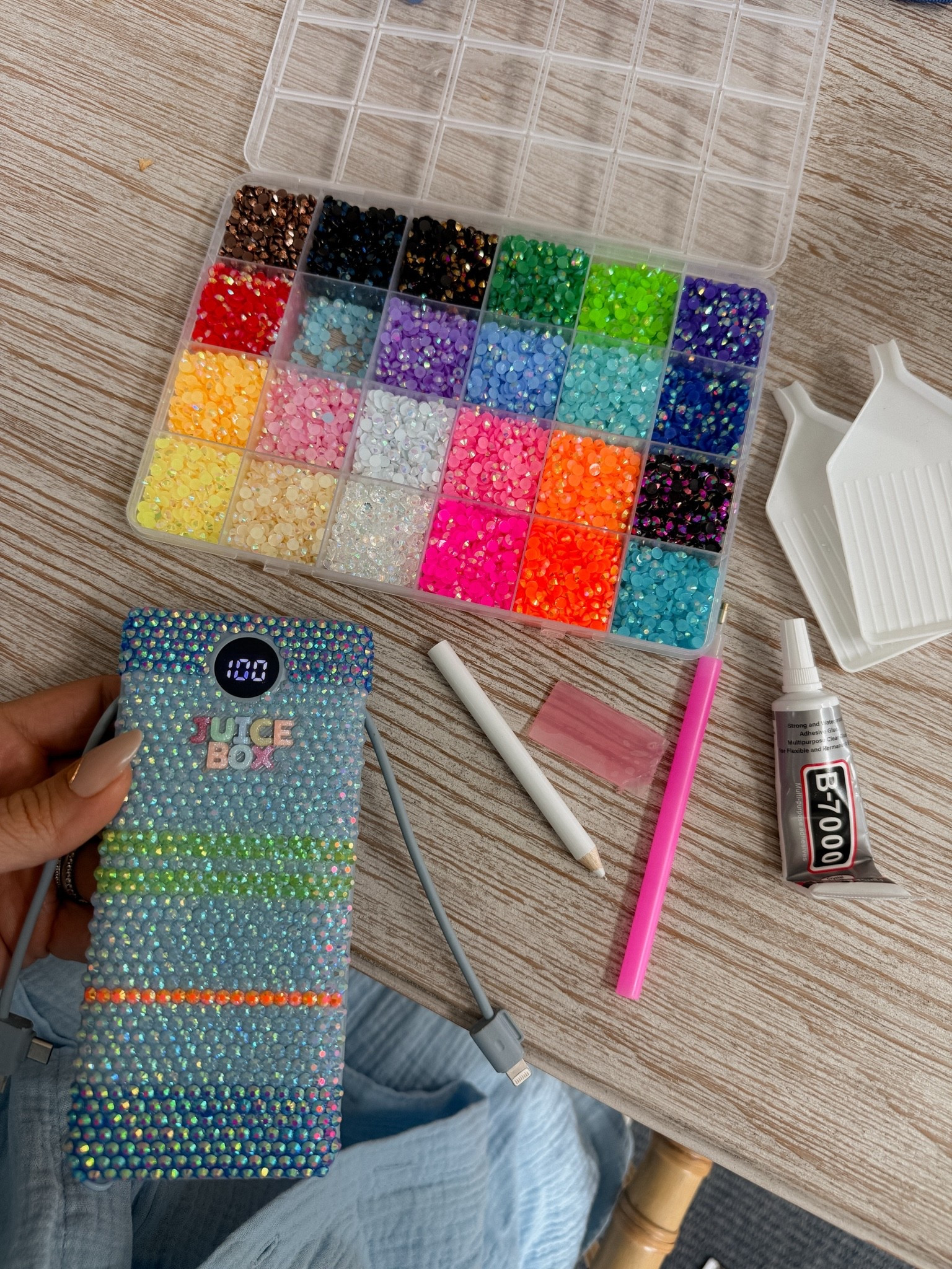 She’s a bedazzled now. 🤪

#LTKmomlife #LTKselfcare #LTKOver40