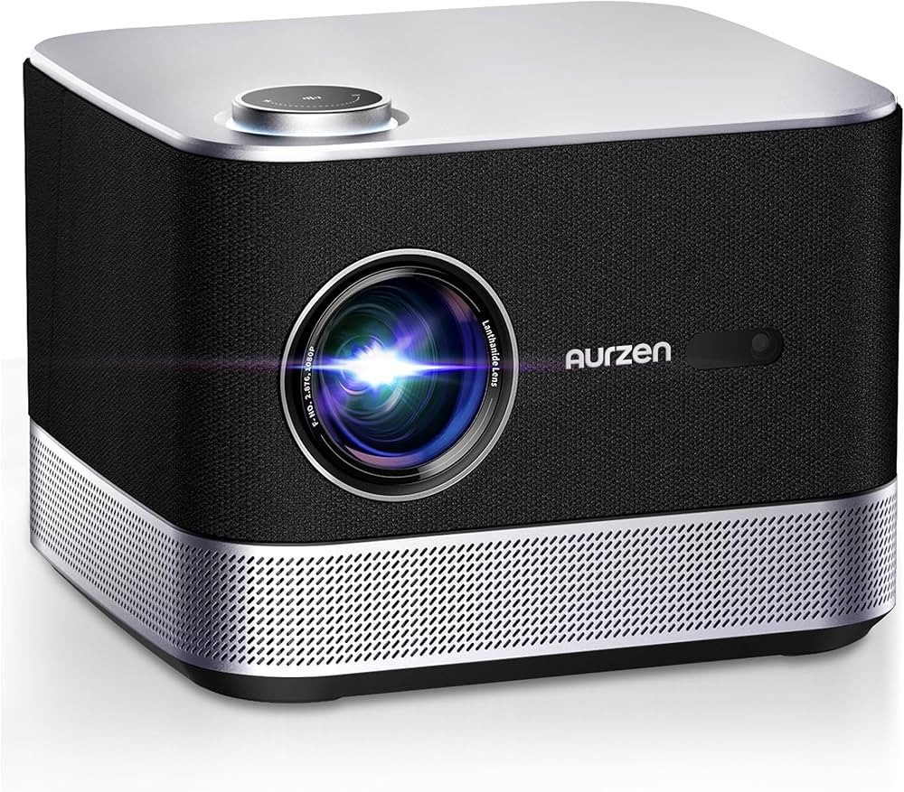 3-in-1 Projector 4K Supported, AURZEN BOOM 3 Smart Projector with WiFi and Bluetooth, 3D DoIby Au... | Amazon (US)