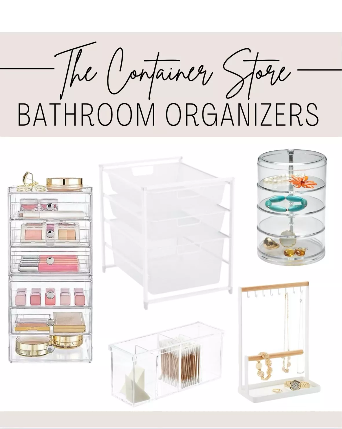 Bathroom Storage  The Container Store