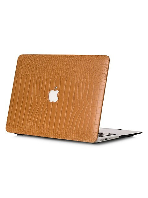 Faux Crocodile MacBook Case | Saks Fifth Avenue