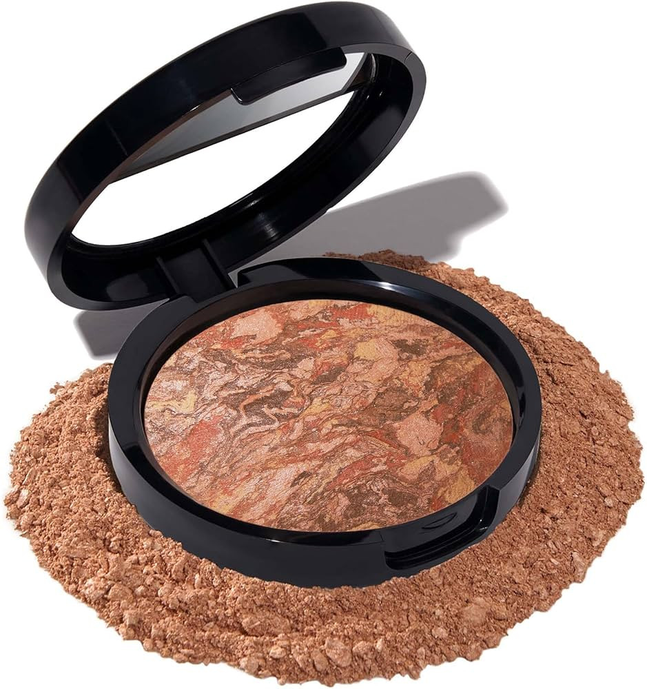 LAURA GELLER NEW YORK Baked Balance-N-Glow Illuminating Foundation - Deep - Buildable Sheer to Li... | Amazon (US)