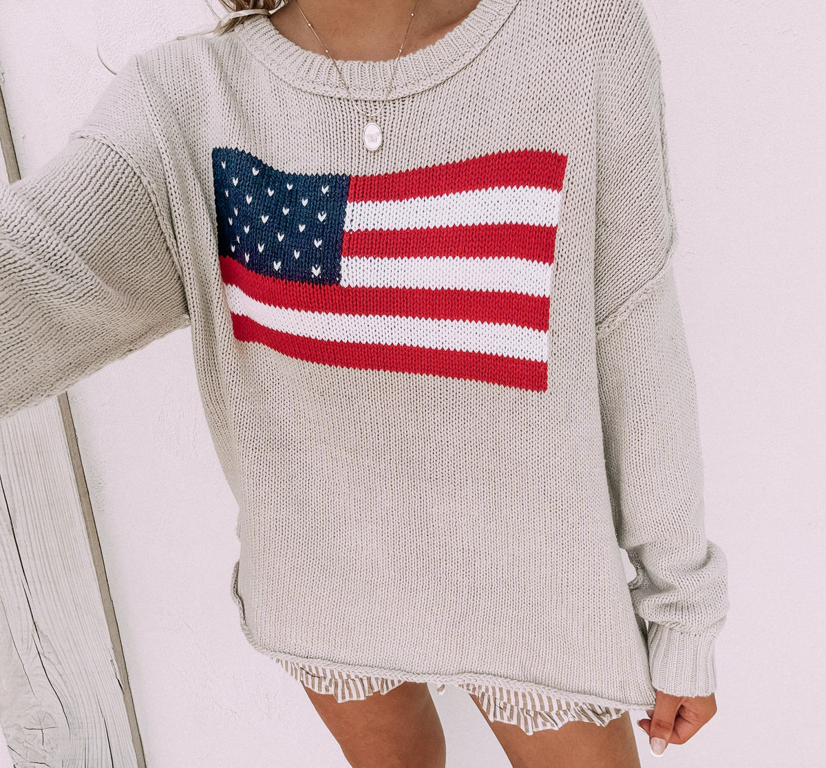 God Bless Flag Sweater | CK Squared Boutique