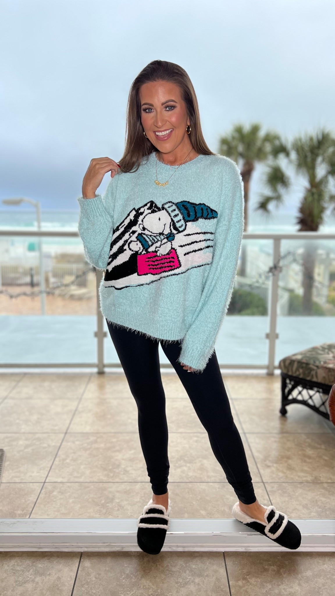 Sweater is a girls size XL PLUS. 

Winter outfit, winter fashion, black leggings, penny loafers, Walmart finds, Walmart fashion, Walmart style 

#LTKootd #LTKHoliday #LTKFindsUnder50