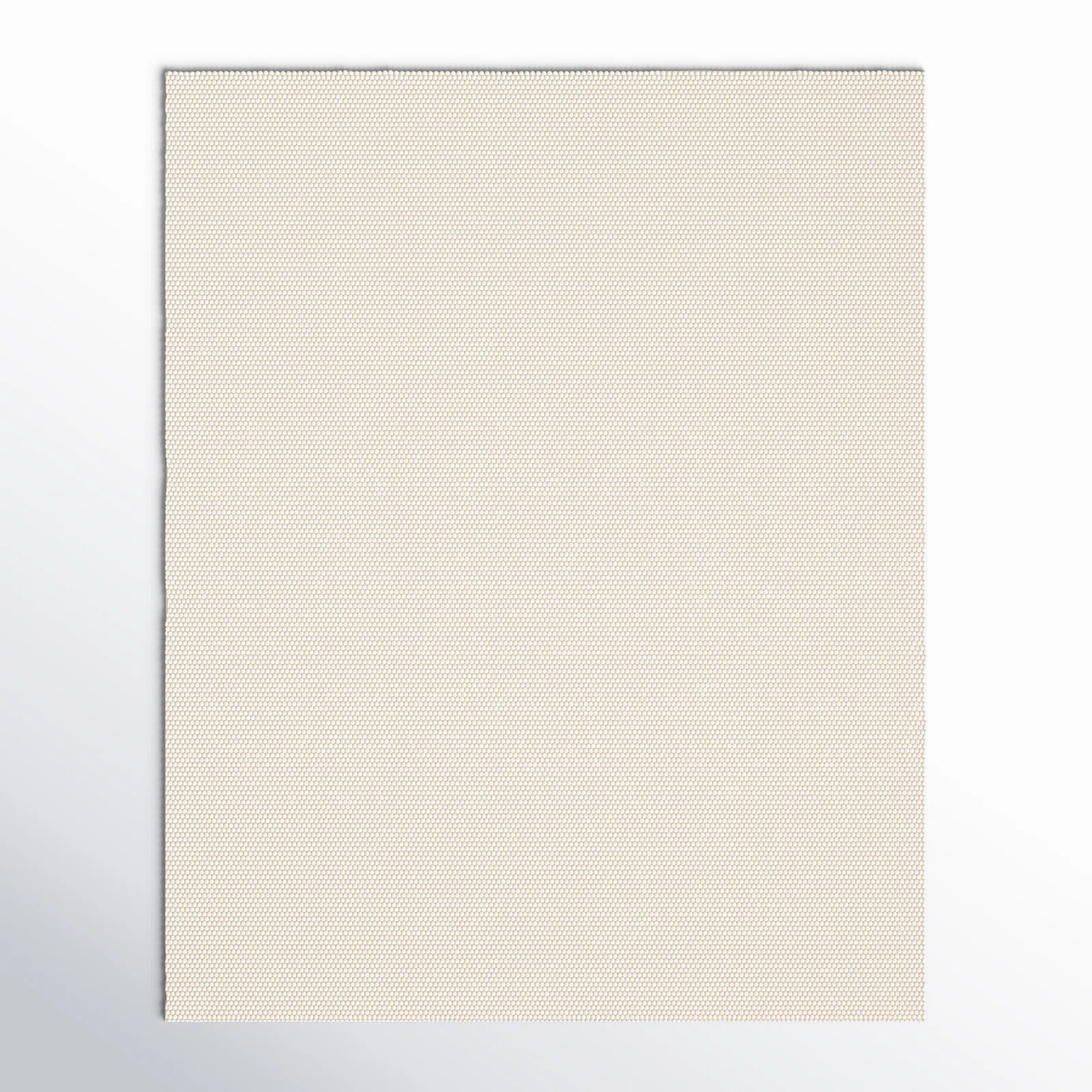 Elle Ivory Hand-Woven Wool Rug | Birch Lane