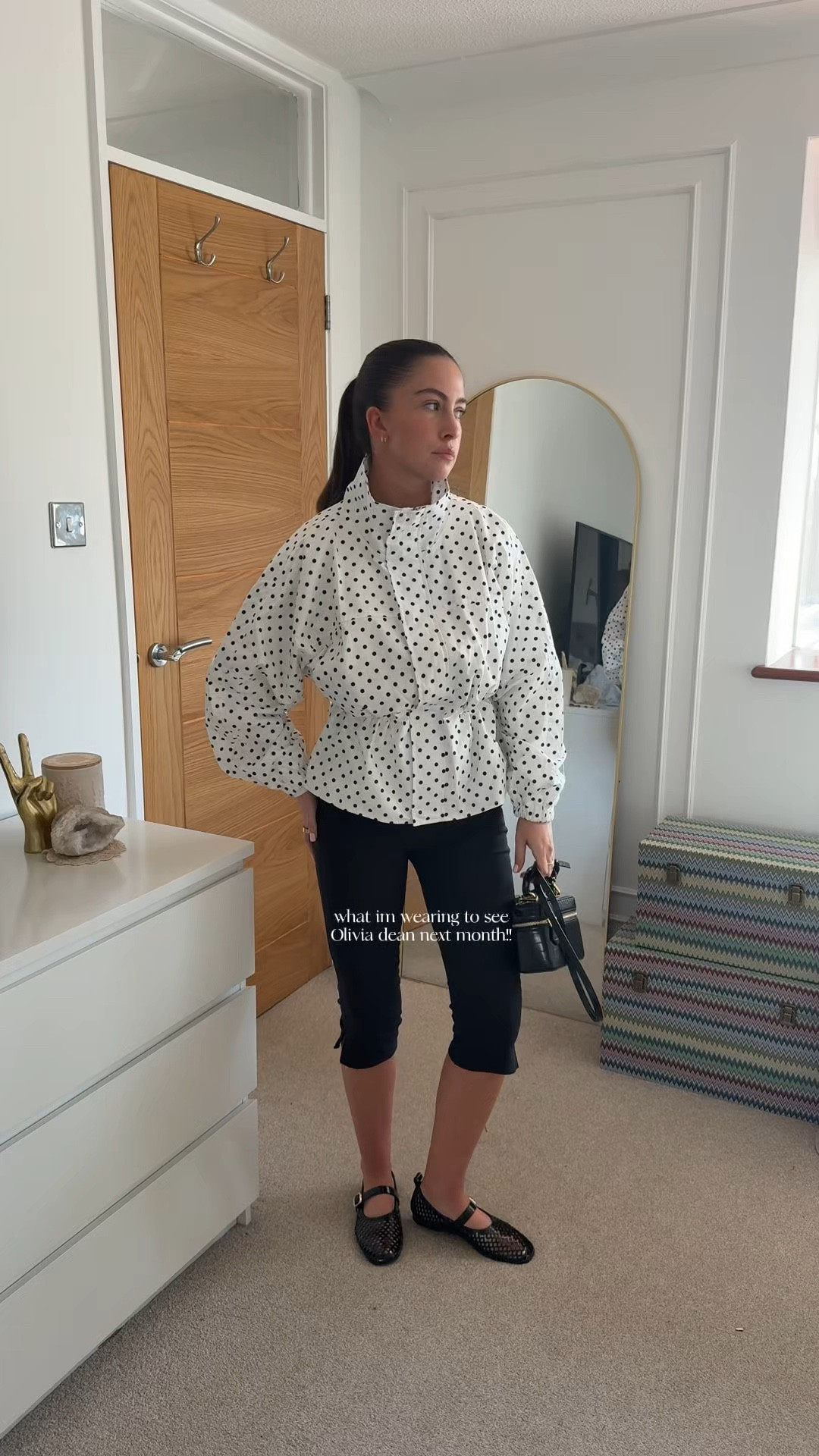 Chic outfit - concert - capris - polka dot jacket 

#LTKstyletip #LTKuk #LTKspring