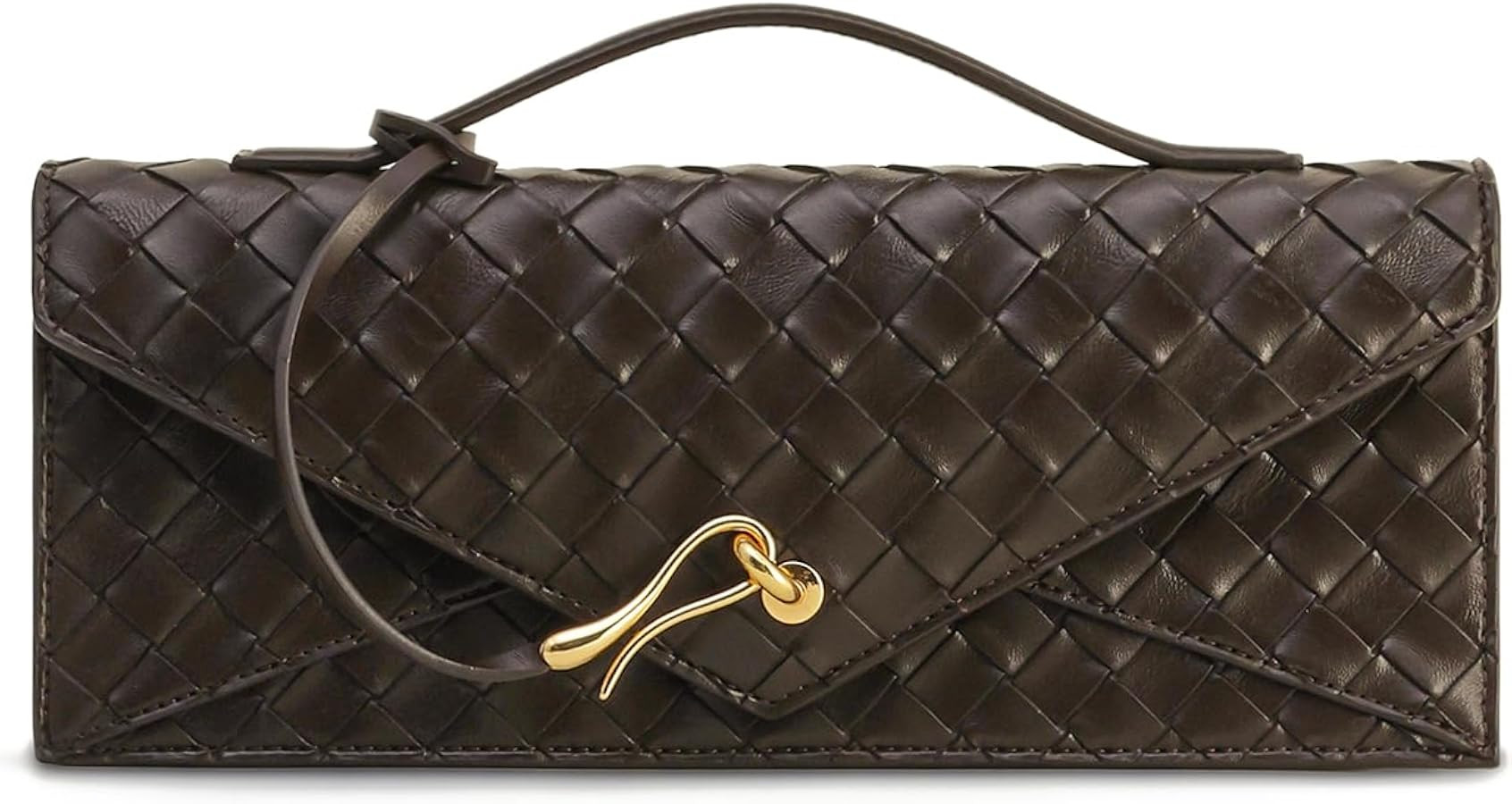JW PEI Women's Celeste Woven Textured Envelope Top Handle Bag | Amazon (US)