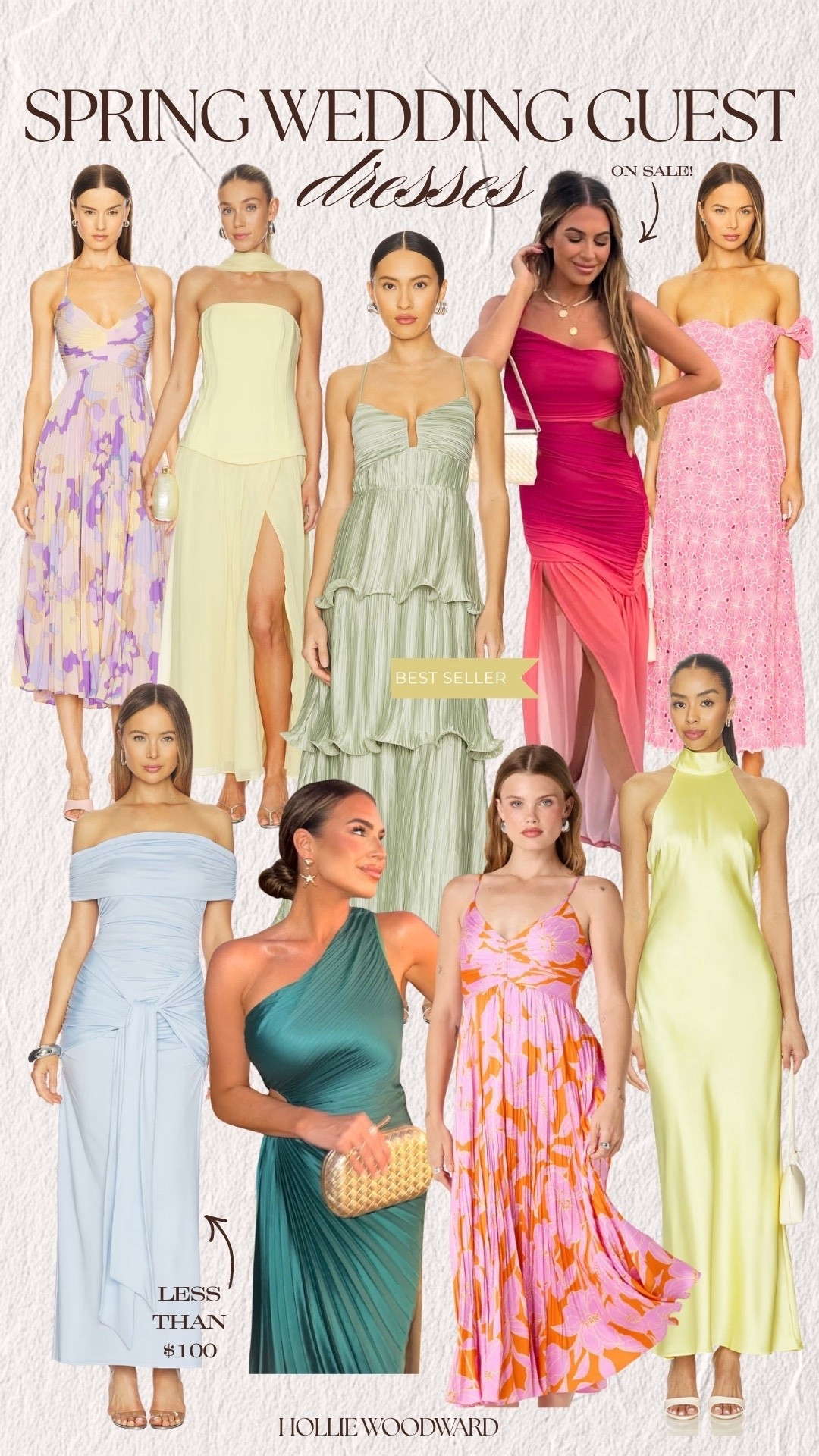 the cutest dresses for any spring event or wedding 🤍