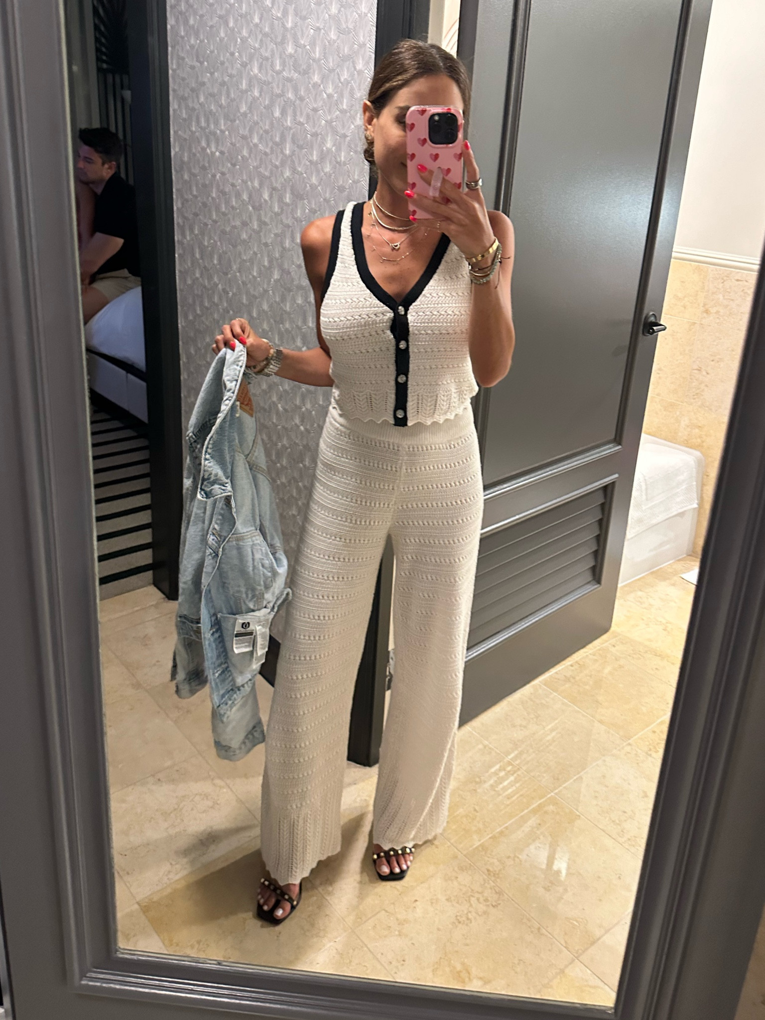 Summer crochet matching set size xxs comes in black too 

#LTKFindsUnder50 #LTKxAF #LTKFindsUnder100