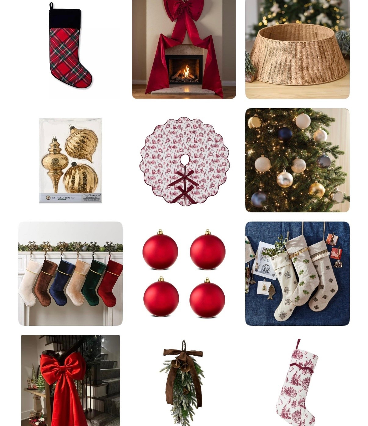 Christmas decor, Ralph Lauren Christmas, stockings, ornaments. 

#LTKHome #LTKHoliday #LTKSeasonal