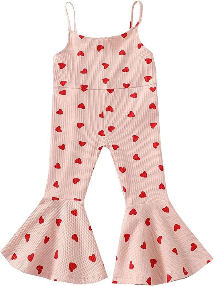 Toddler Heart Print Knit Jumper | Amazon (US)