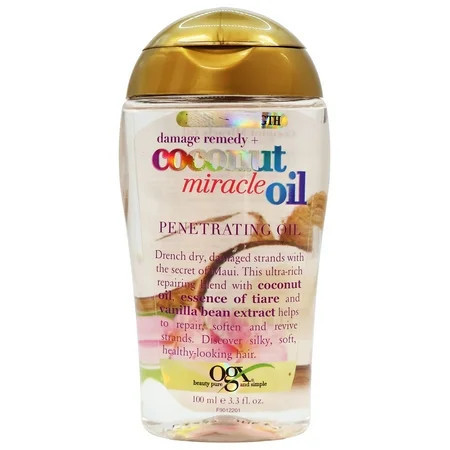 Ogx Coconut Miracle Oil Penetrating Oil 3.3 Oz. | Walmart (US)