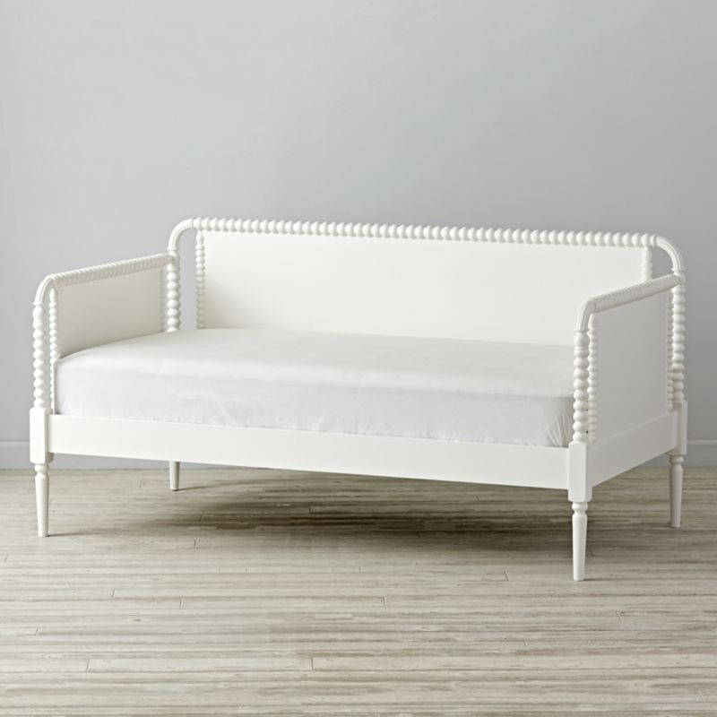 Jenny Lind White Daybed | Crate & Barrel