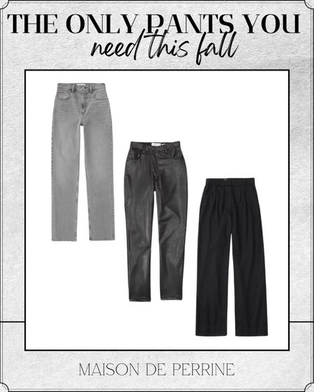 Trousers, leather, and denim oh my!! These are all in my cart right now and I can’t wait for them to be delivered! Fall, here I come!! -XO, Krista

#LTKstyletip #LTKSeasonal #LTKsalealert