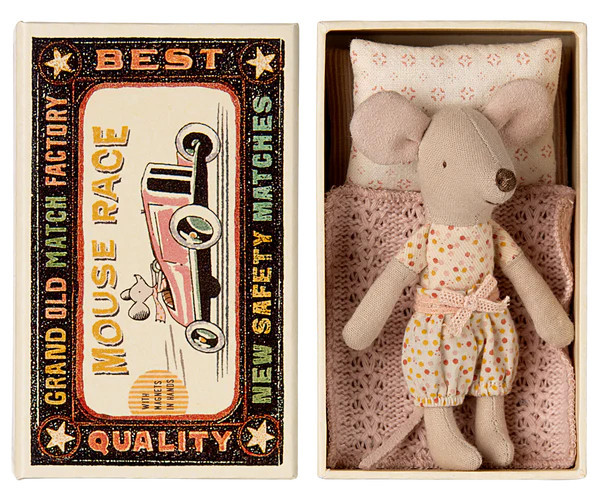 Little Sister, Mouse in Matchbox | MailegUSA