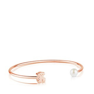 Rose Vermeil Silver Sweet Dolls Bracelet with Pearl | TOUS USA