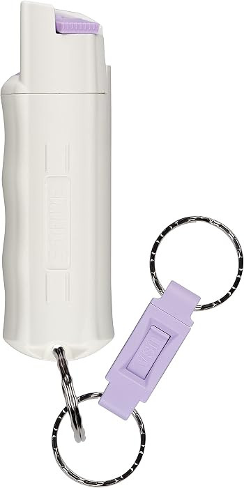 SABRE Pepper Spray, Quick Release Keychain for Easy Carry and Fast Access, Finger Grip for Faster... | Amazon (US)