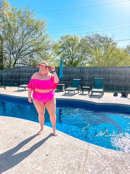 Hot pink is probably my favorite color for spring and summer. This plus size swimsuit comes in so many prints and colors and I already have 5 of them! 

Plus size | swimwear | swimsuit | hot pink swim | curvy | high waisted swimwear | Amazon find | Amazon swim | beach | vacation 

#LTKswim #LTKcurves #LTKunder50