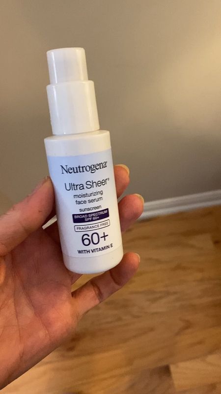 Neutrogena Ultra Sheer SPF 60 sunscreen for oily skin. 

#LTKVideo #LTKFindsUnder50 #LTKBeauty
