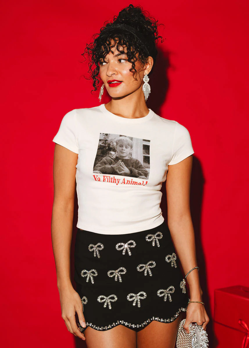 Ya Filthy Animal! Baby Tee | Alice & Wonder