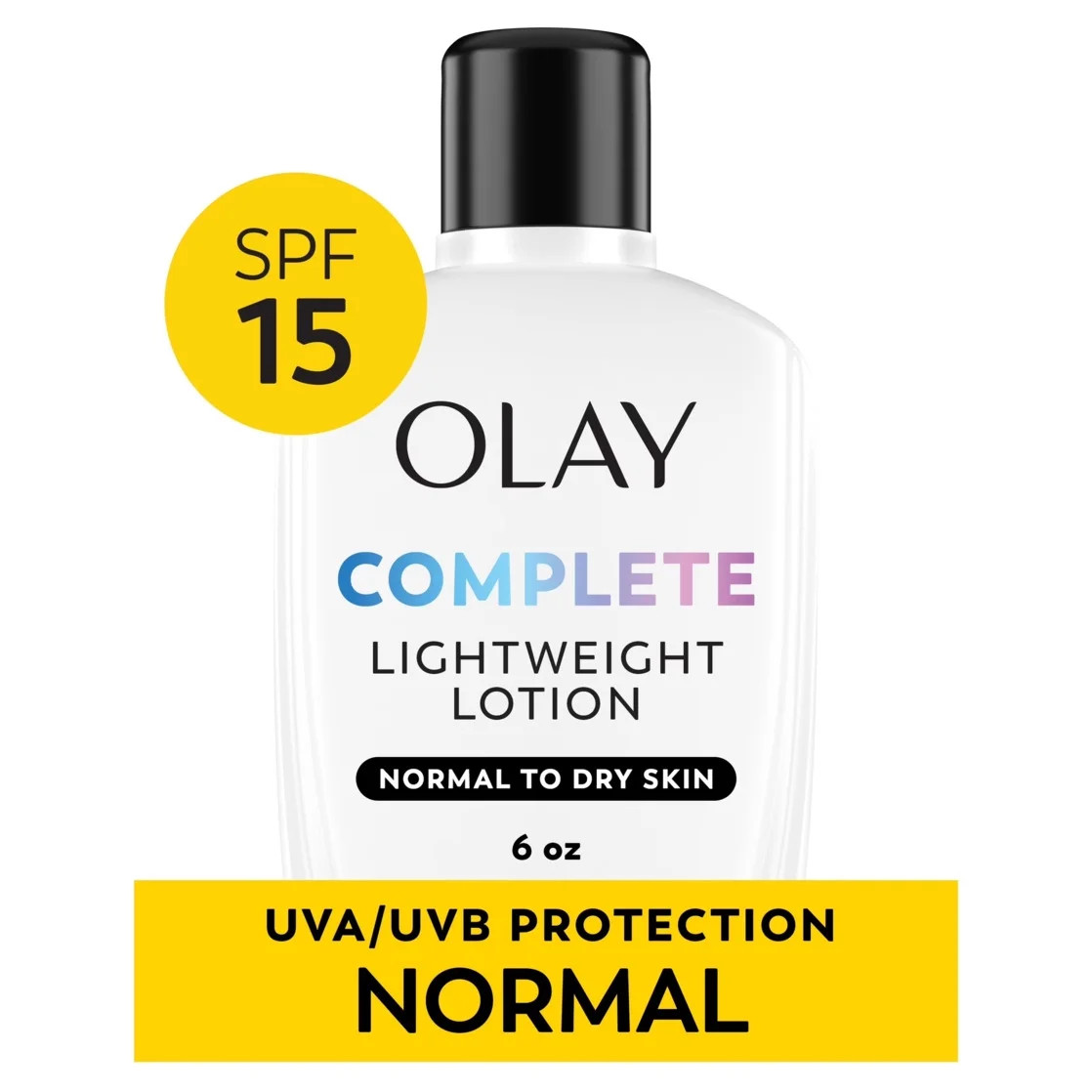 Olay Complete Daily Moisturizer for Normal Skin, SPF 15, 6 fl oz | Walmart (US)
