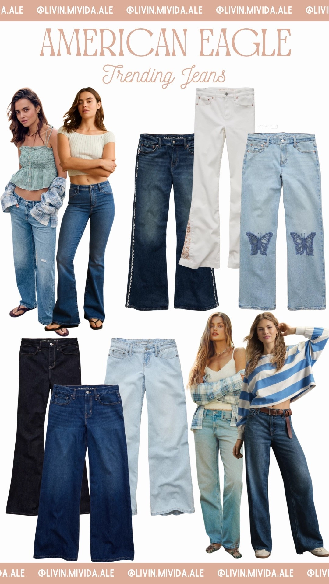 Trending jeans 👖 

#americaneagle #womensjeans #womensessentials

#LTKootd #LTKSeasonal #LTKSaleAlert