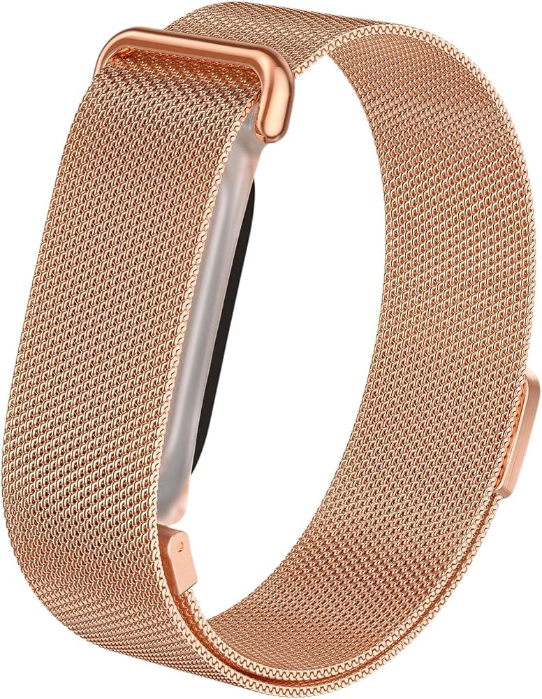 Stainless Steel Strap for Google Fitbit Air Band | Milanese Metal Arm Bands | Amazon (US)