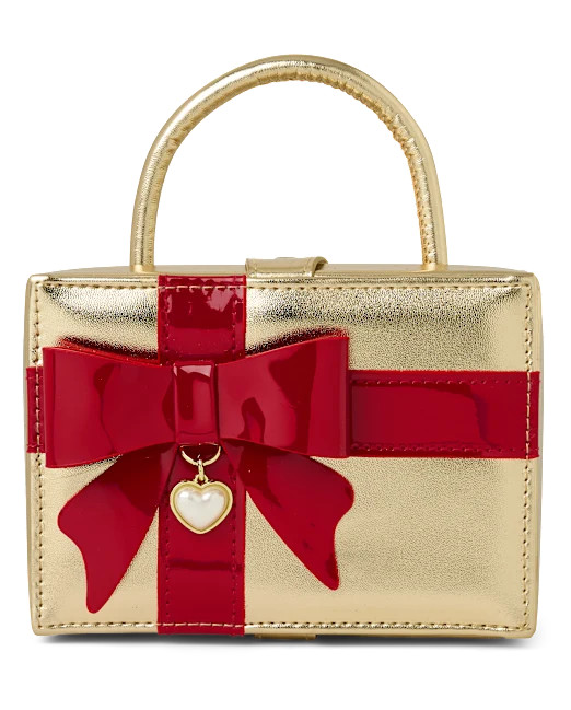 Girls Present Bag - Royal Christmas - METALLIC | Gymboree | Gymboree