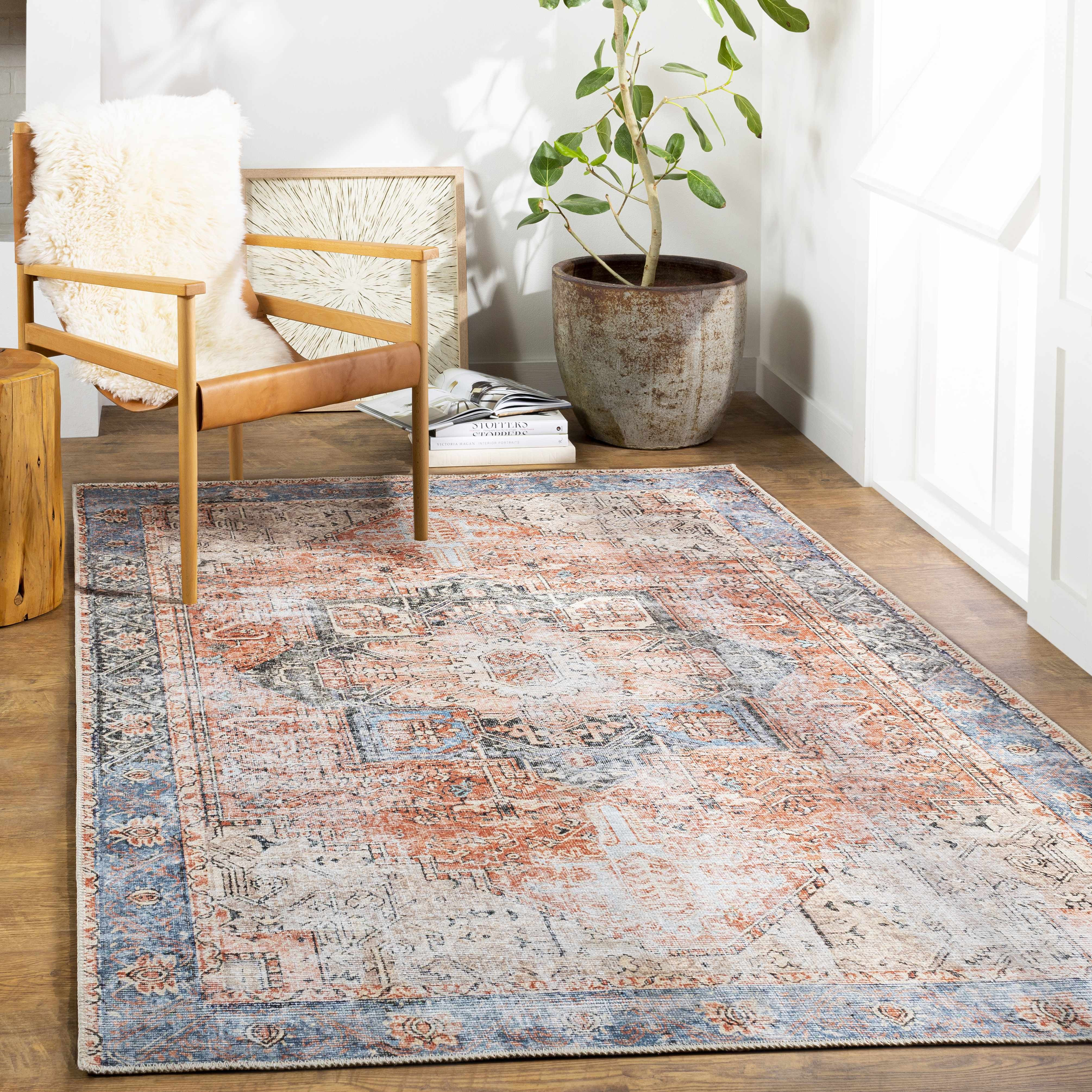 Rosman Washable Area Rug | Boutique Rugs