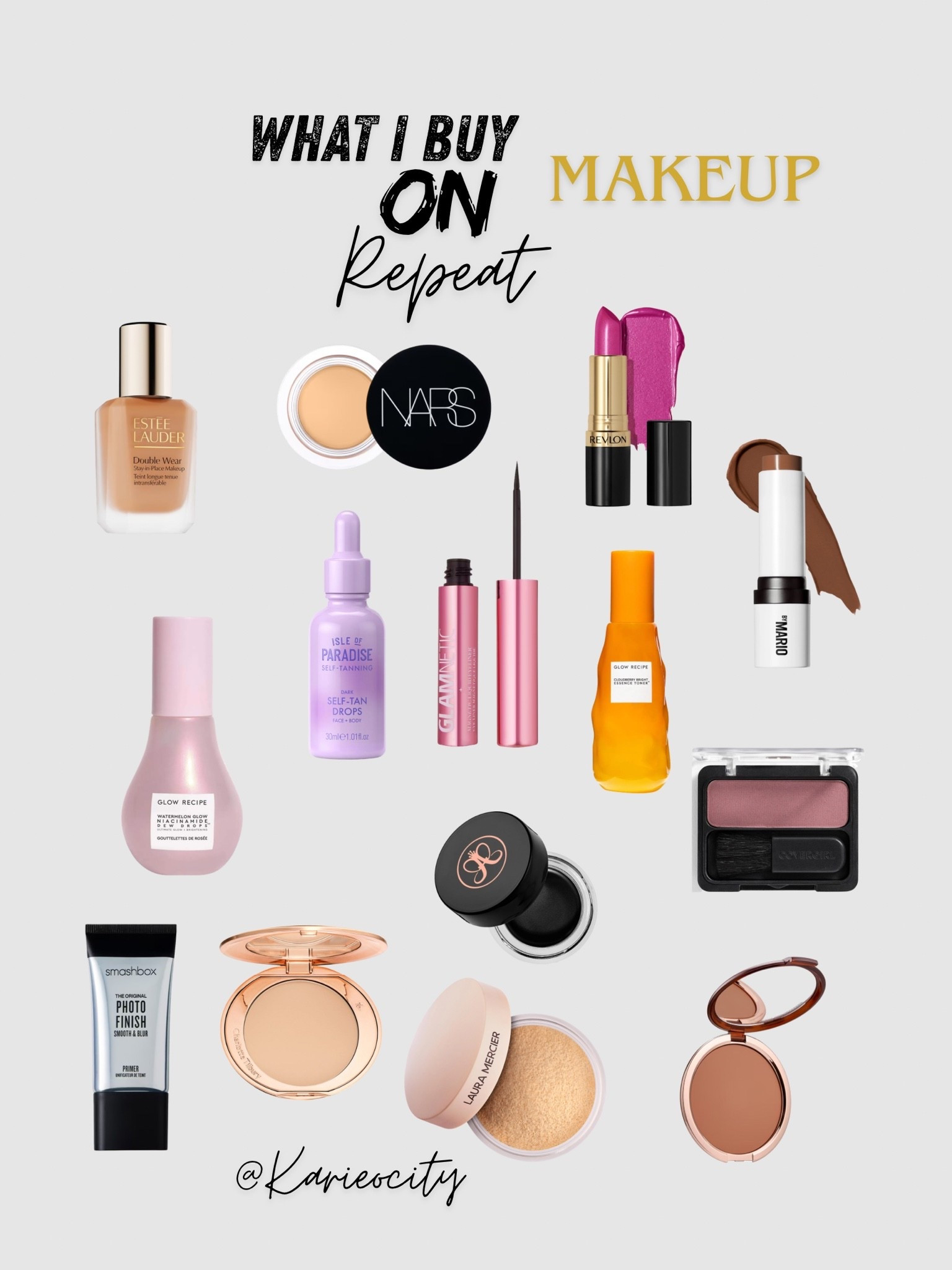 What I buy on Repeat Makup & Skin Prep

Makeup // Skin prep // Lipstick // foundation// Powder// Liquid magnetic liner// Blush

#LTKMothersDay #LTKdayinmylife