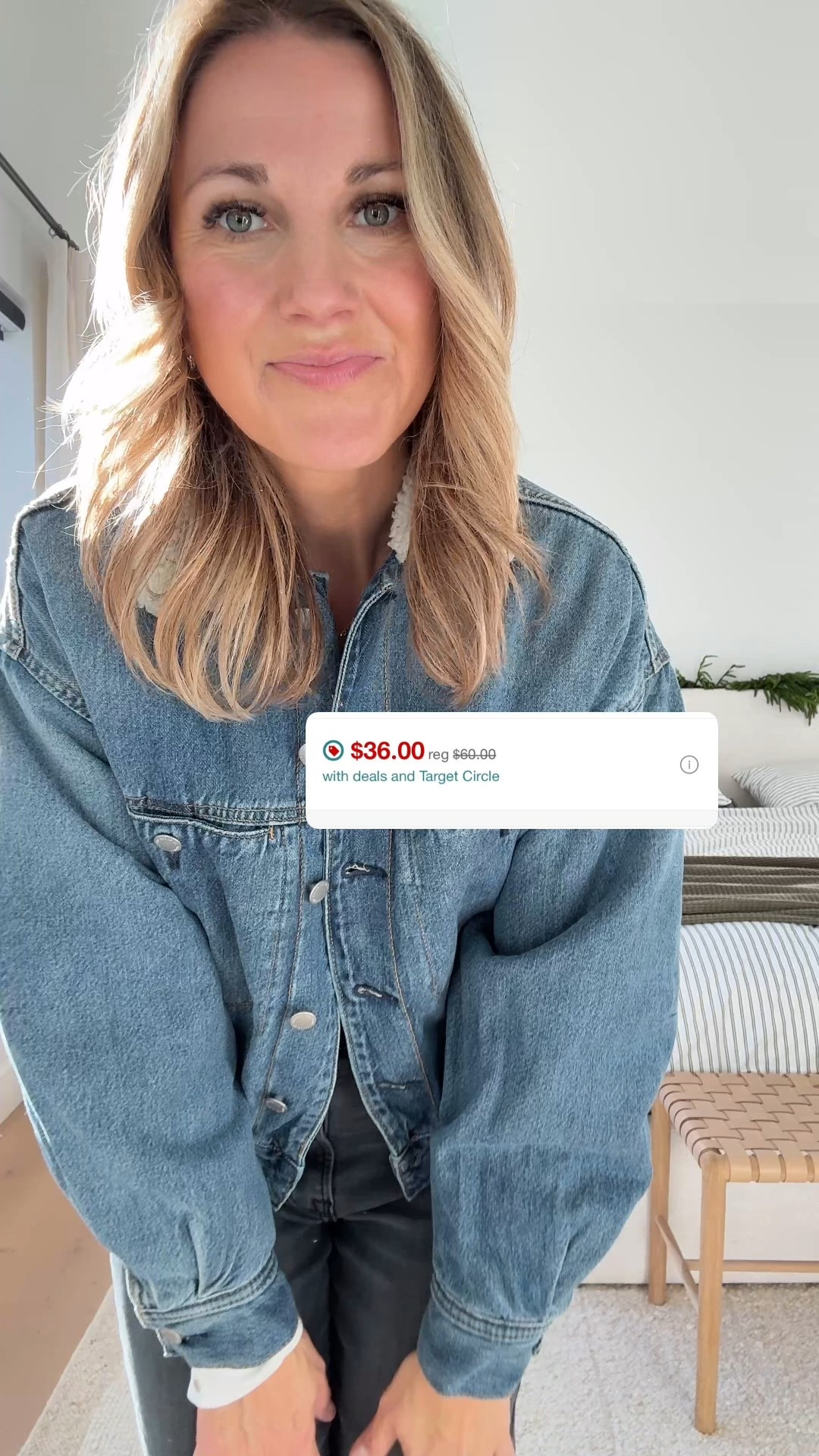 40% off this soft denim jacket with fur collar- so cute for winter! Satin lining in the inside too! 

#LTKFindsUnder50 #LTKGiftGuide #LTKCyberWeek