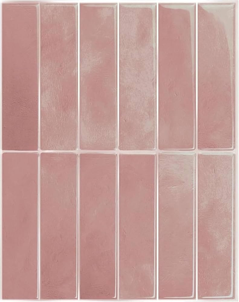 SMART TILES Peel and Stick Backsplash - 5 Sheets of 11.43" x 9" - 3D Adhesive Peel and Stick Tile... | Amazon (US)