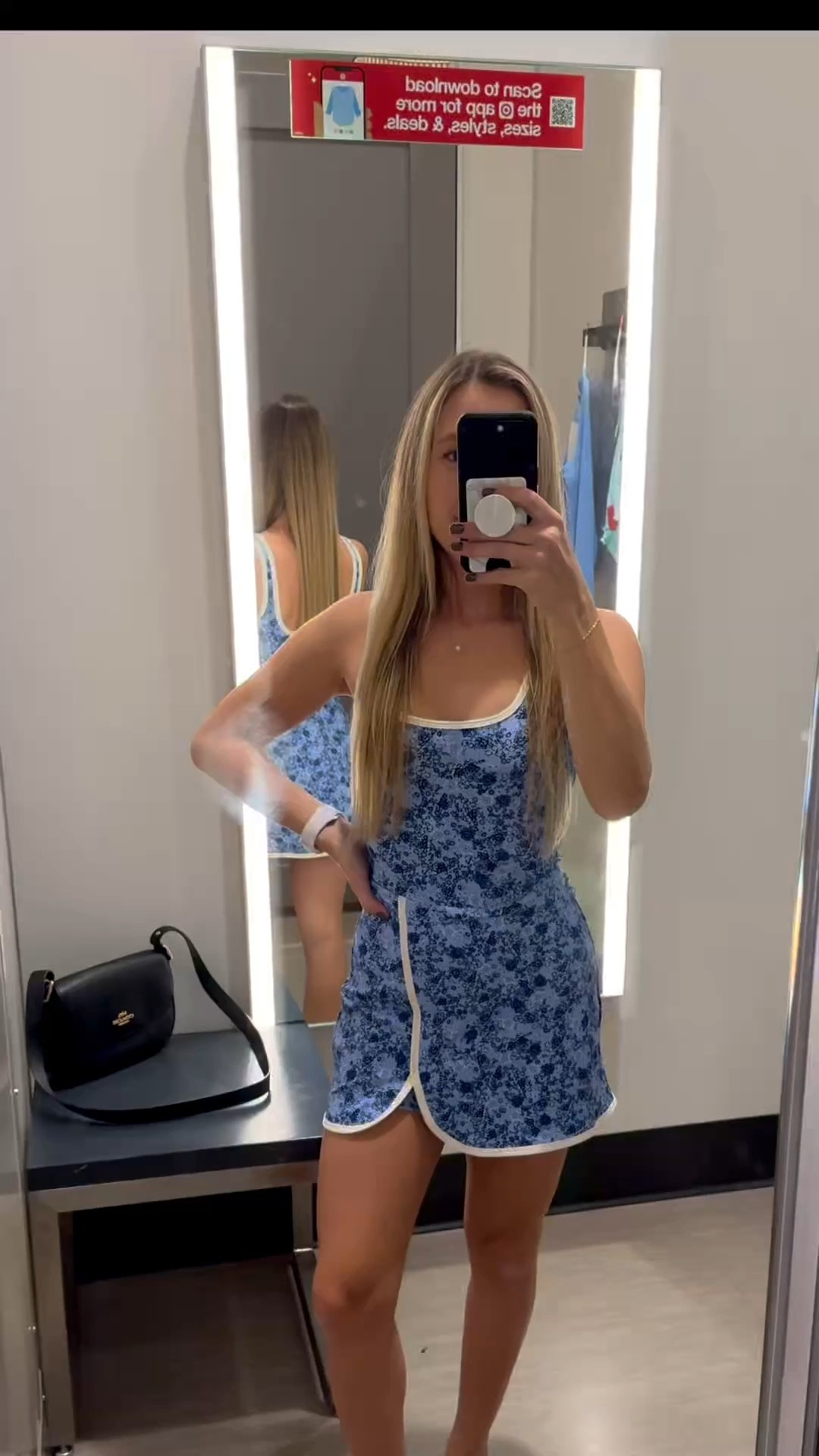 Obsessed with how comfy AND cute this Target JoyLab active dress is! 💙 Built-in shorts + a wrap style is comfy, flattering and easy to style with sneakers or sandals. 

#Targetstyle #targetfinds #joylab #activedress #athleisure #ootd #tryonhaul #springlooks

#LTKPetite #LTKFindsUnder50 #LTKActive