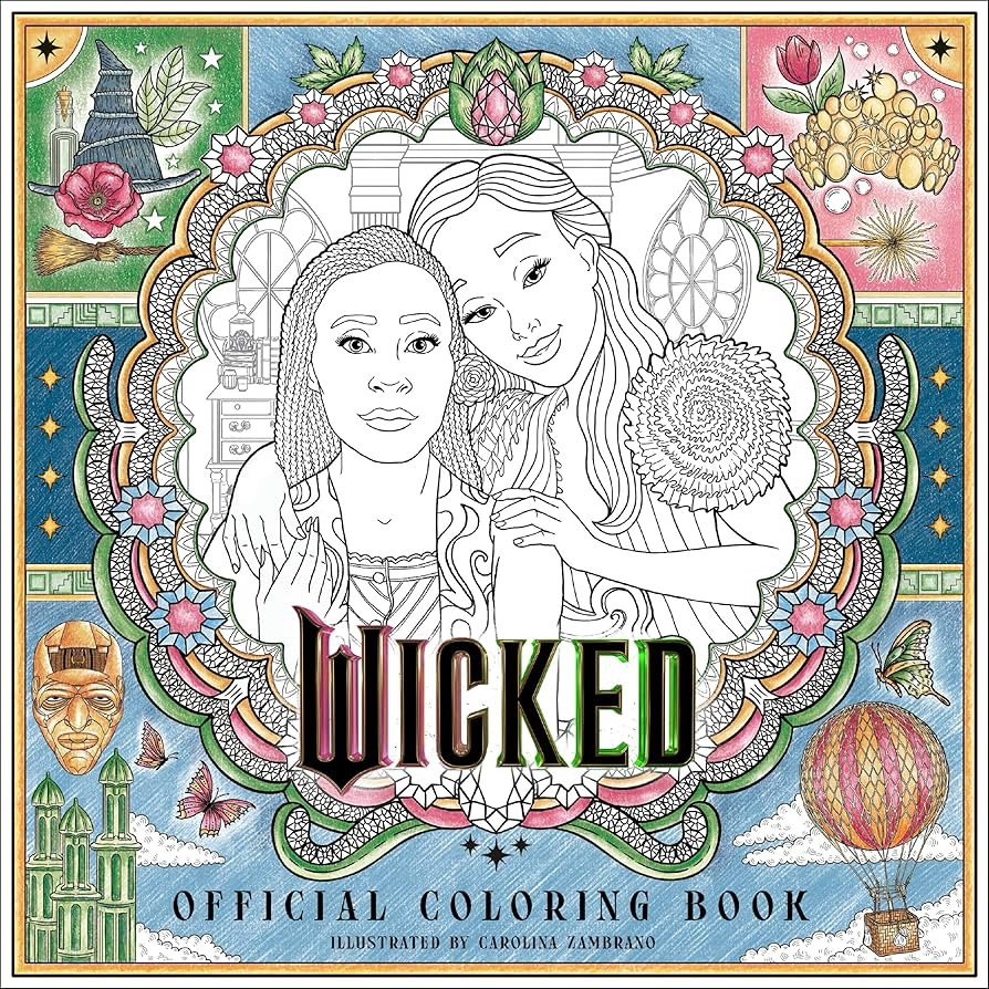 Wicked Official Coloring Book: (Universal Pictures Wicked) | Amazon (US)