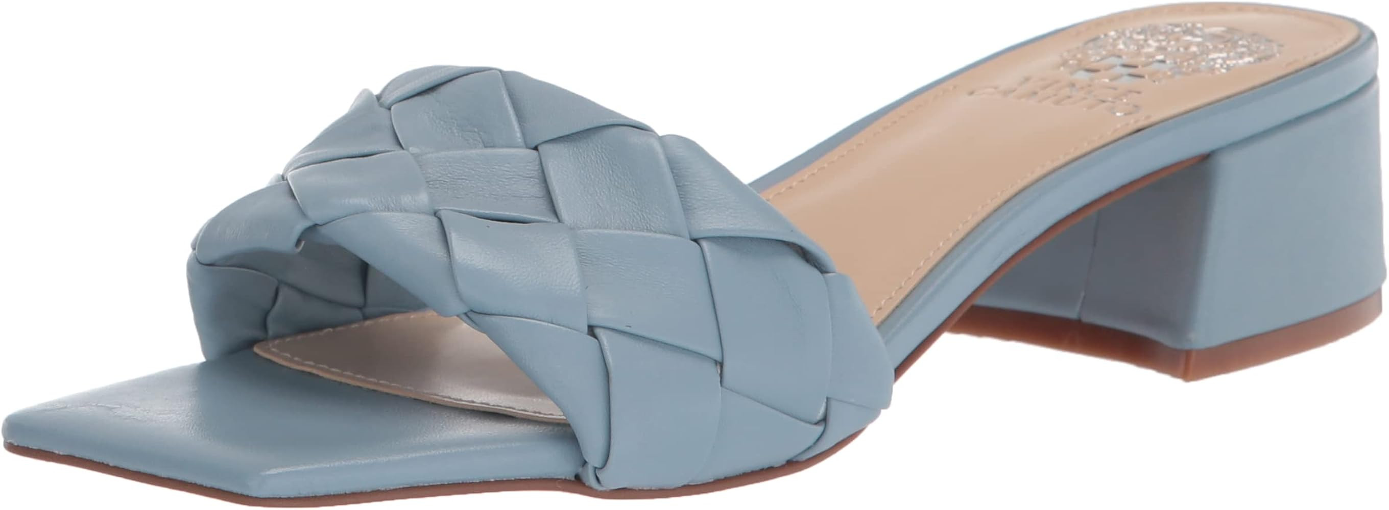 Vince Camuto Women's Semtera Woven-Strap Sandal Heeled | Amazon (US)