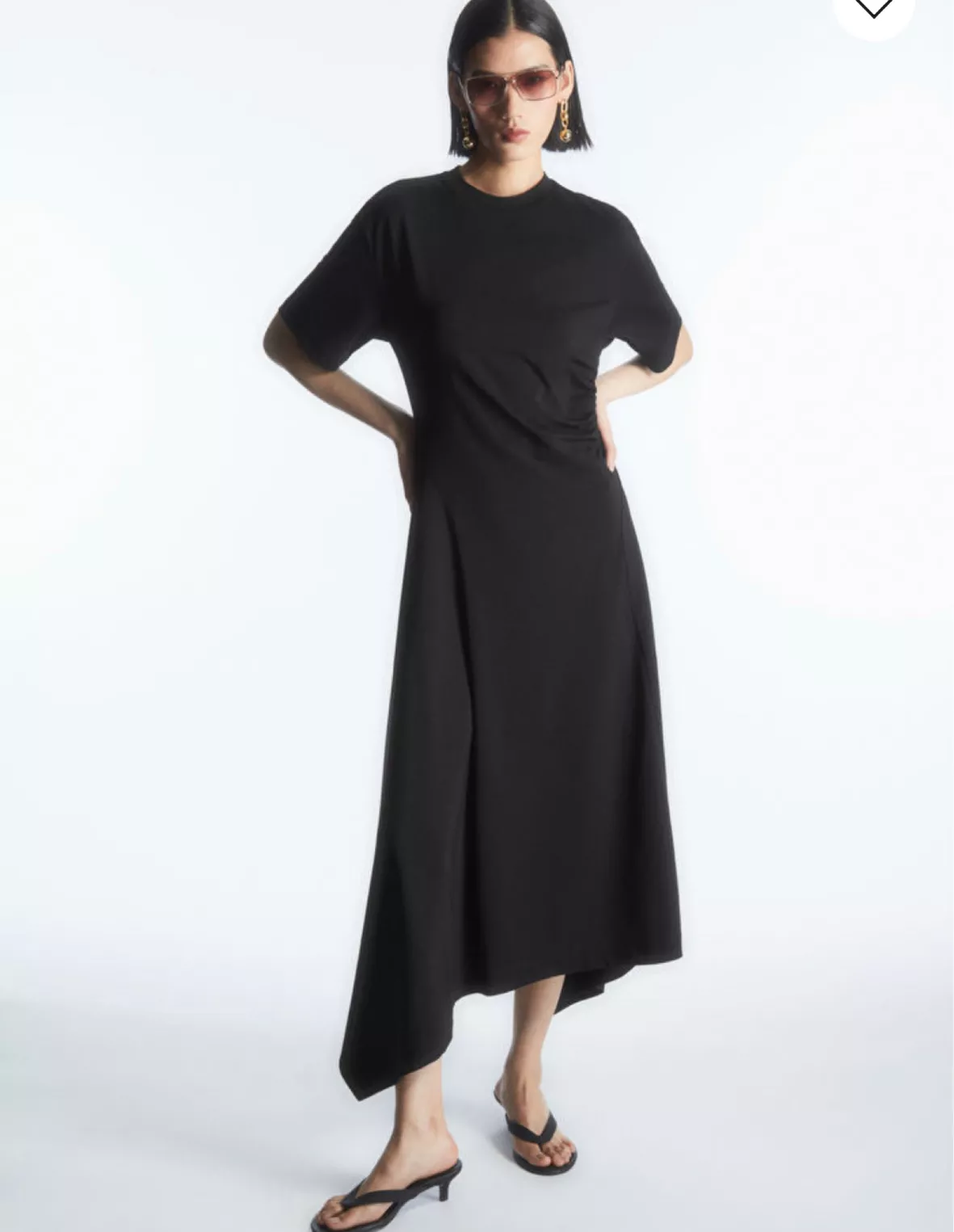Draped T-Shirt Dress curated on LTK