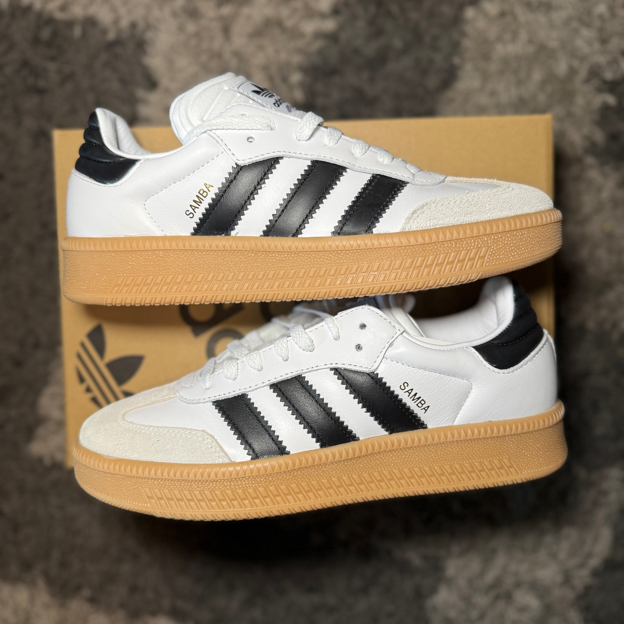 For weeks these shoes became my obsession, Something about the adidas samba XLG wouldn’t leave my brain, So I had to get them. I don’t regret it. Such an easy pair of sneakers that go with everything. White and black with a gum sole is ideal.  #adidas #adidassamba #adidassambaxlg #casualsneaker 

#LTKMens #LTKShoeCrush #LTKFindsUnder100