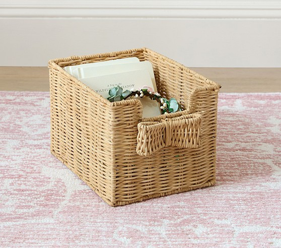 Madeline Storage Bin | Pottery Barn Kids